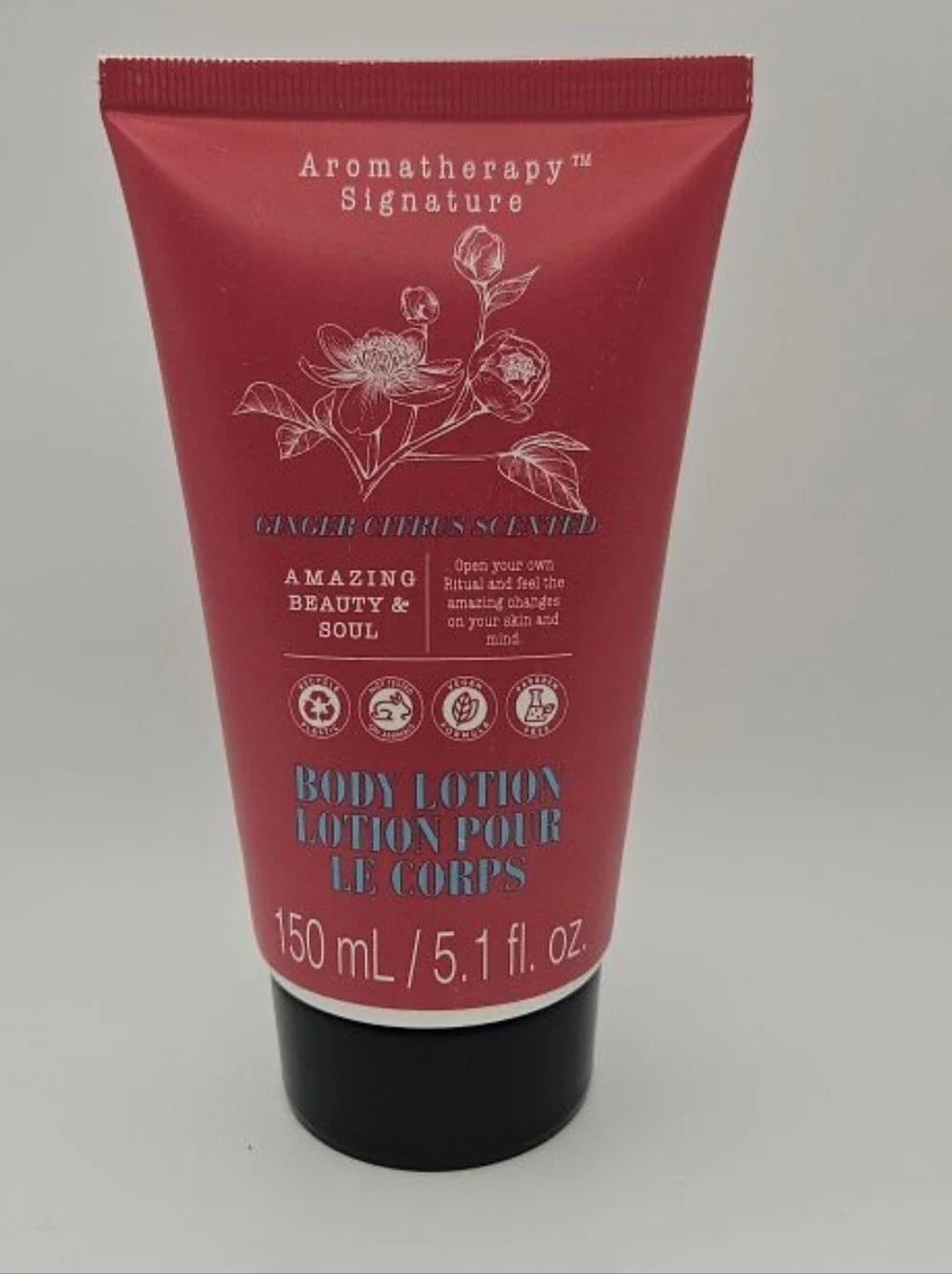 Aromatherapy Signature Ginger Citrus Scented Body Lotion